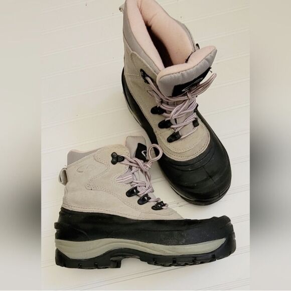 Champion C9 Thermolite Leather Upper Women Snow Boots Size 11 - Picture 1 of 16